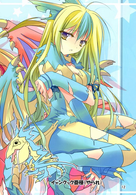 怪鳥少女-イャンクック擬人化本- 10ページ