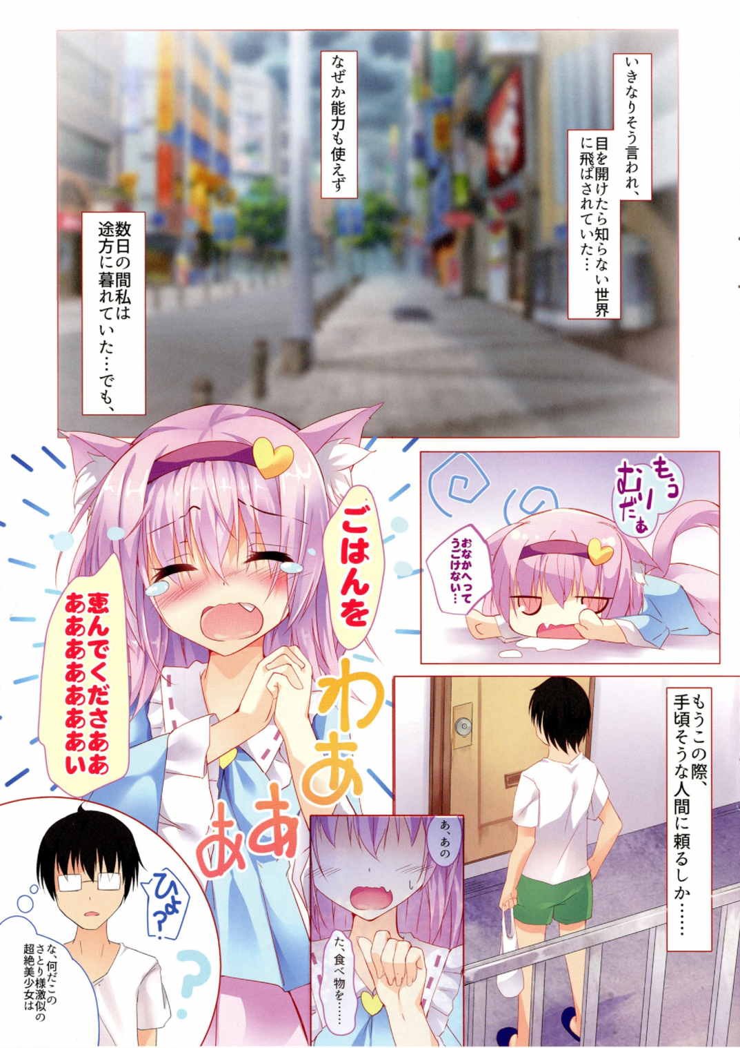 にゃとりさま、拾いました。 4ページ