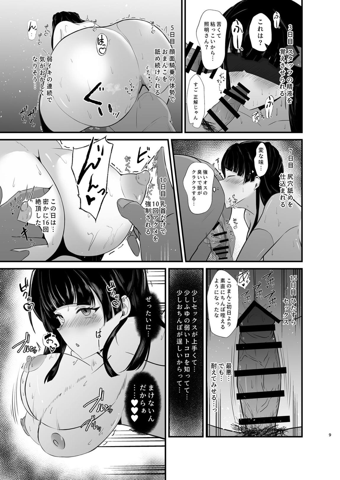 黛冬優子はドスケベ催眠に負けない! 8ページ