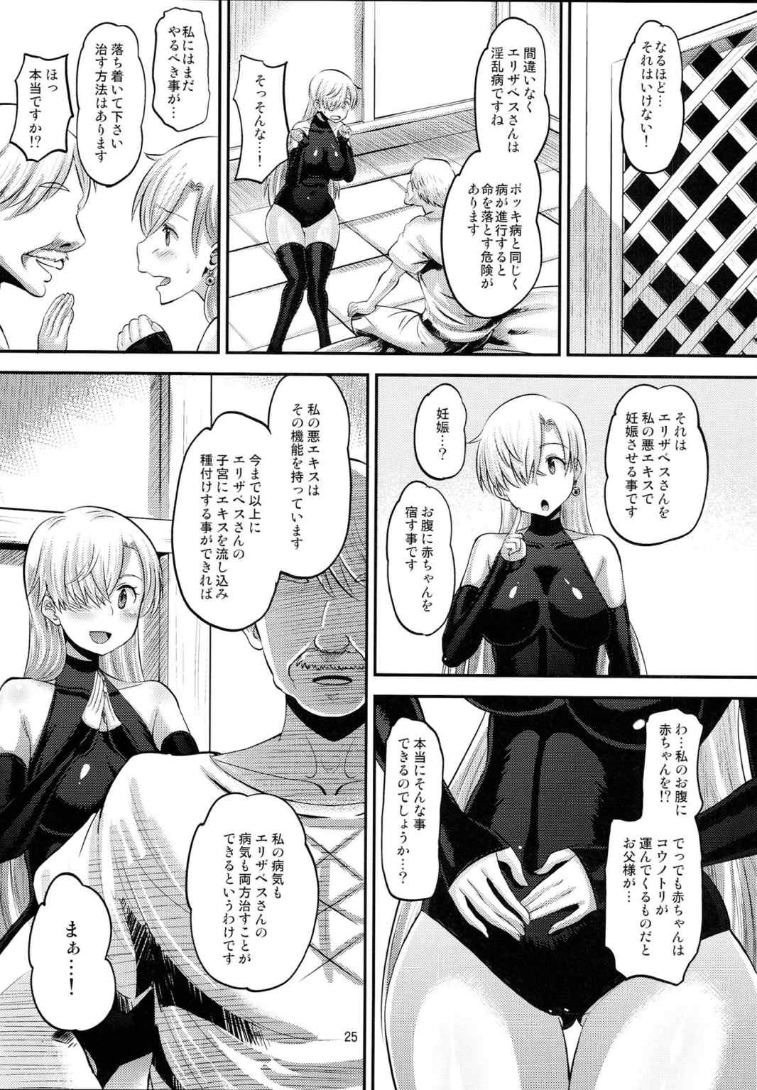 だまされ王女 エリザベス 24ページ