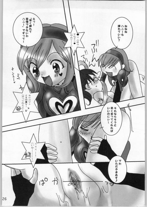 世界の中心でハニーフラッシュ! 24ページ