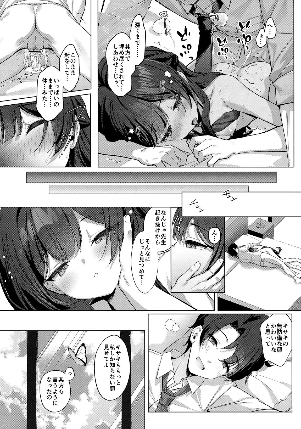 惑わしきこと、蝶の如し 21ページ