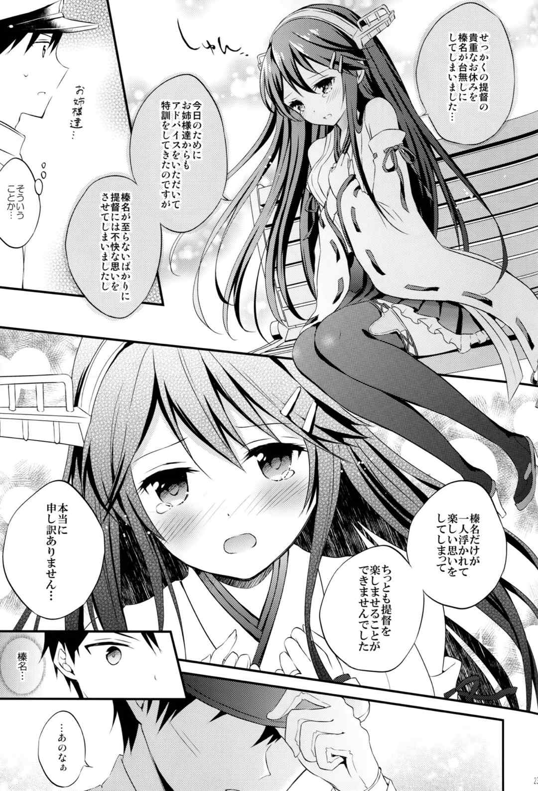 榛名の女子力UP大作戦 22ページ
