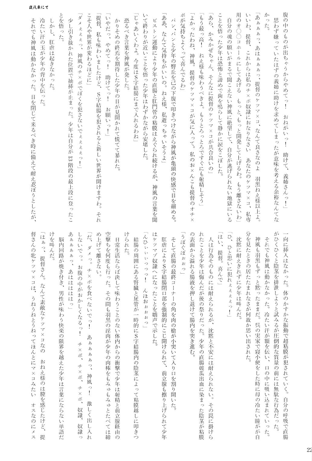 駆逐艦逆レイプ合同2 再犯 224ページ