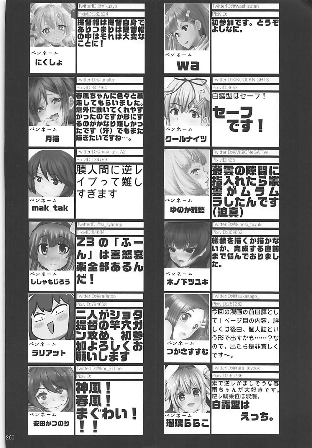 駆逐艦逆レイプ合同2 再犯 259ページ