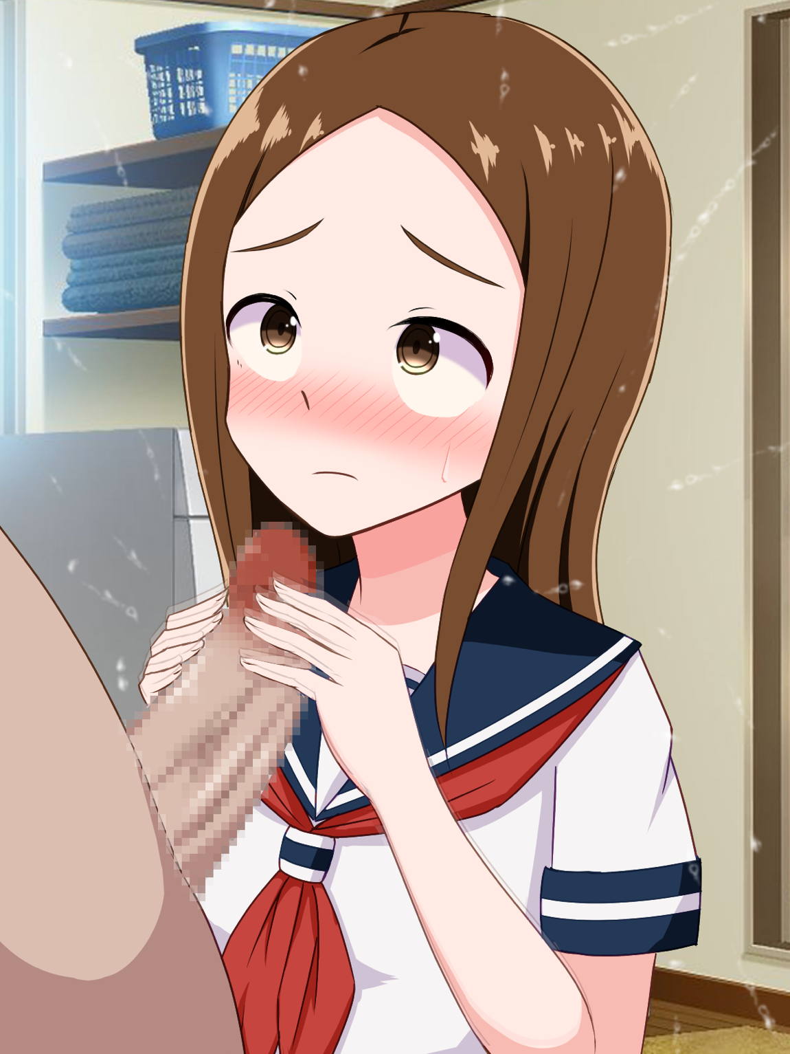からかい上手のおじさんに、エッチな勝負をさせられちゃう高木さん 72ページ