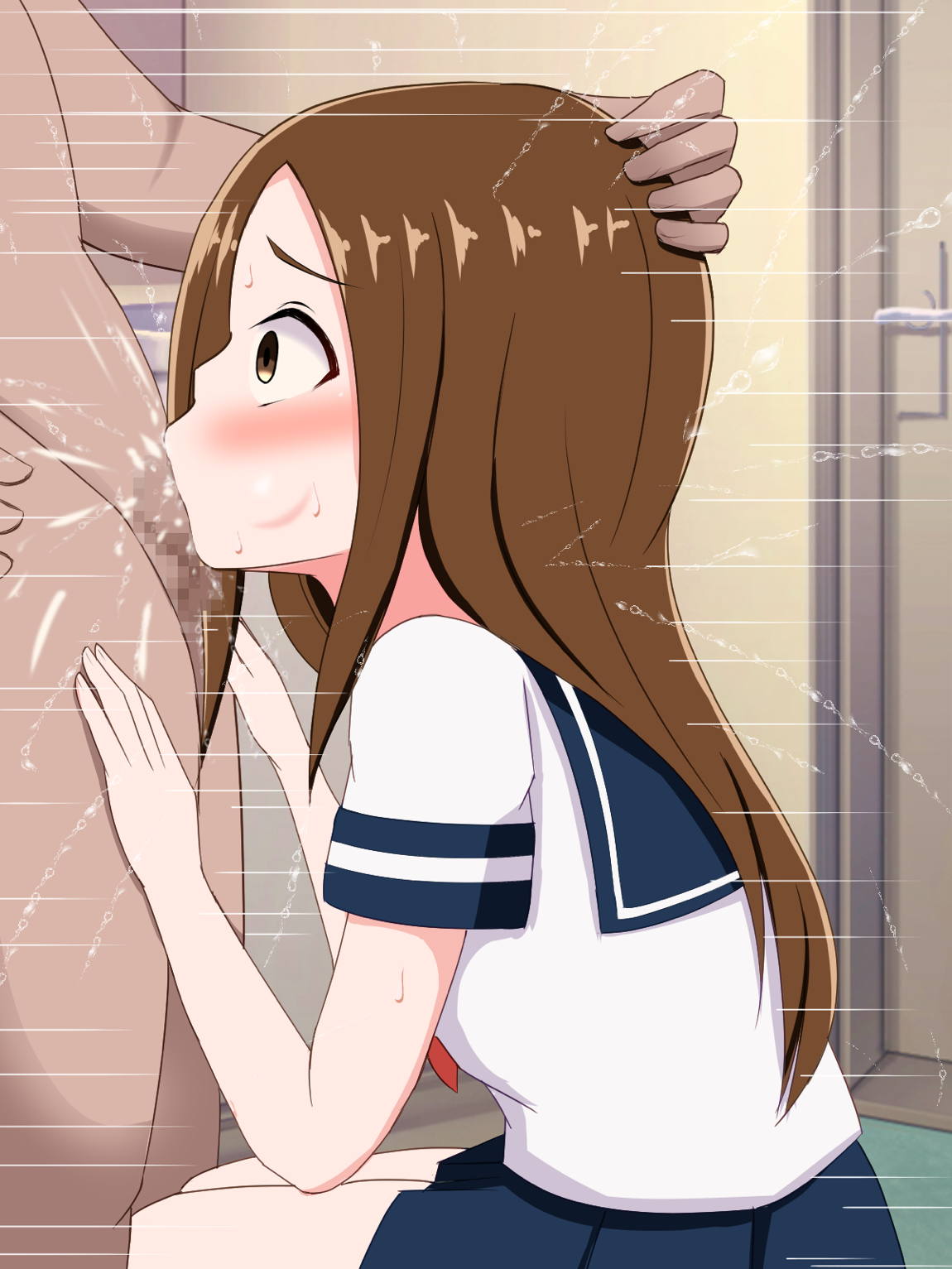 からかい上手のおじさんに、エッチな勝負をさせられちゃう高木さん 76ページ