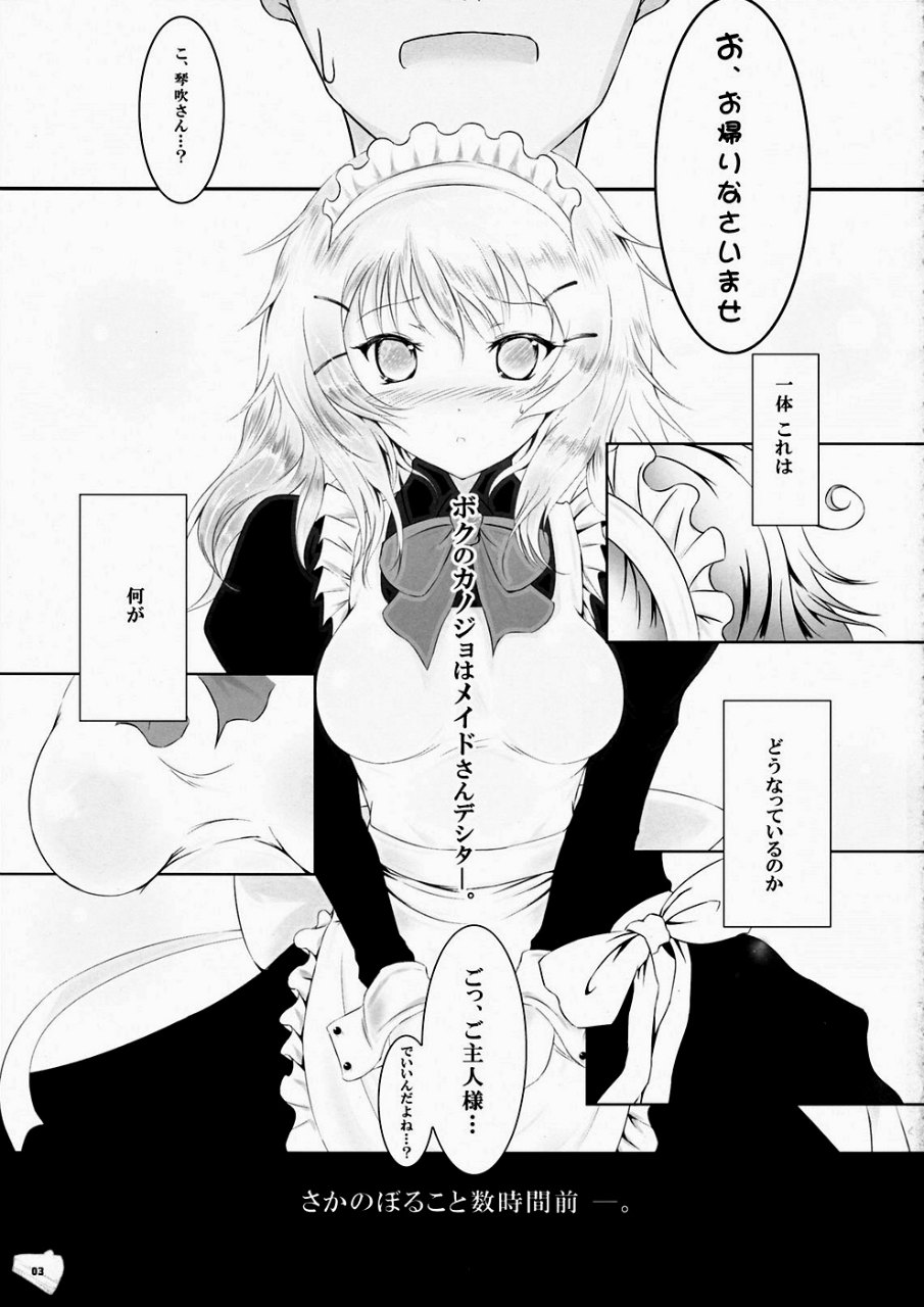 暴走少女と愚鈍な恋人 2ページ