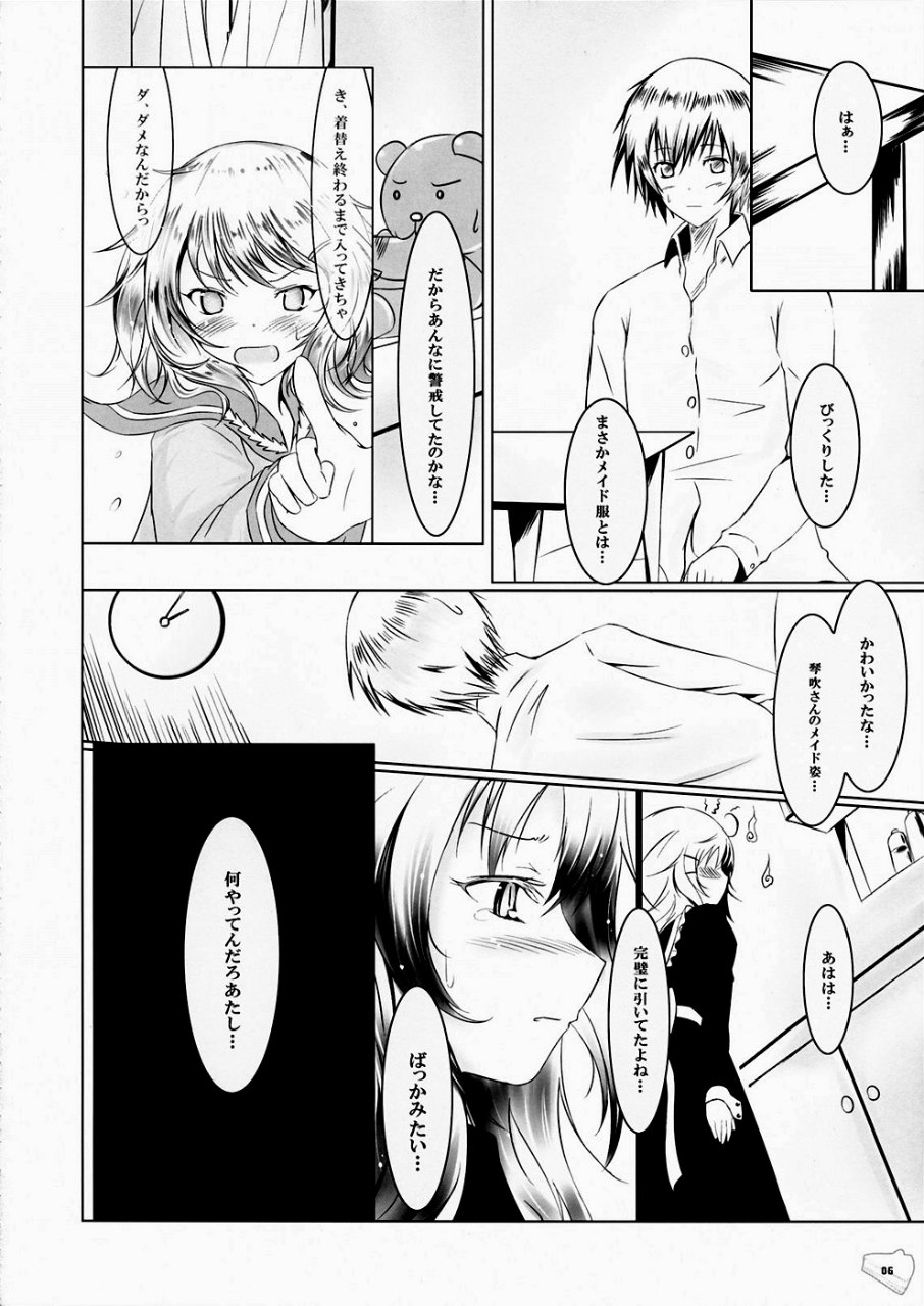 暴走少女と愚鈍な恋人 5ページ