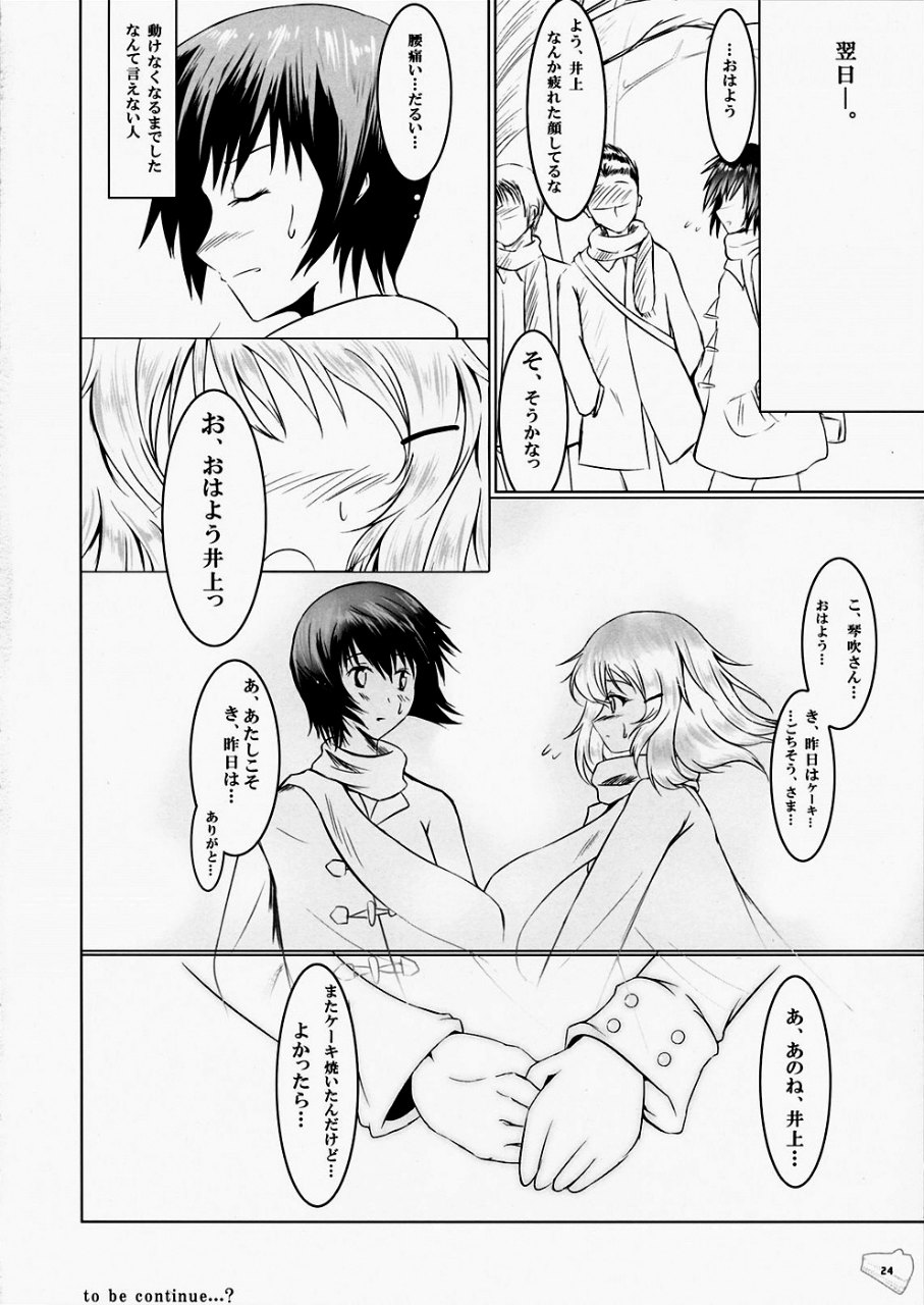 暴走少女と愚鈍な恋人 23ページ