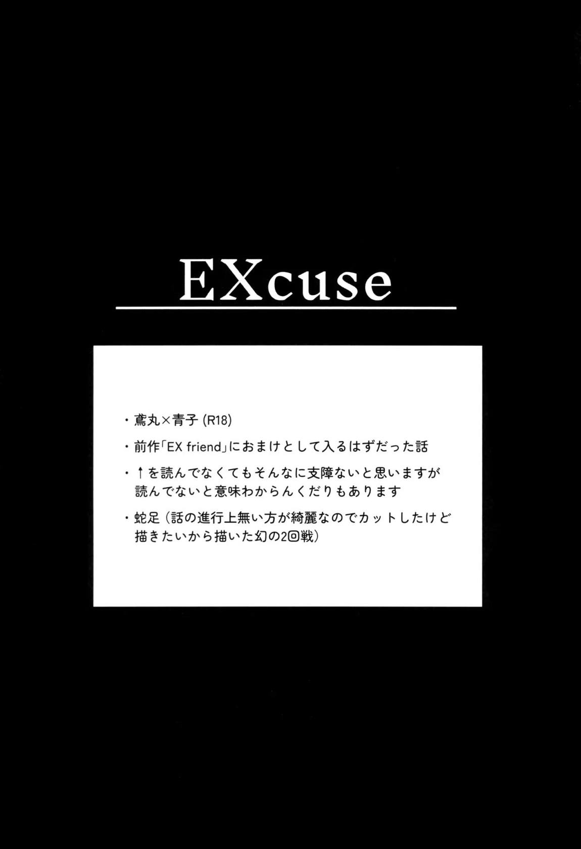 Excuse 2ページ