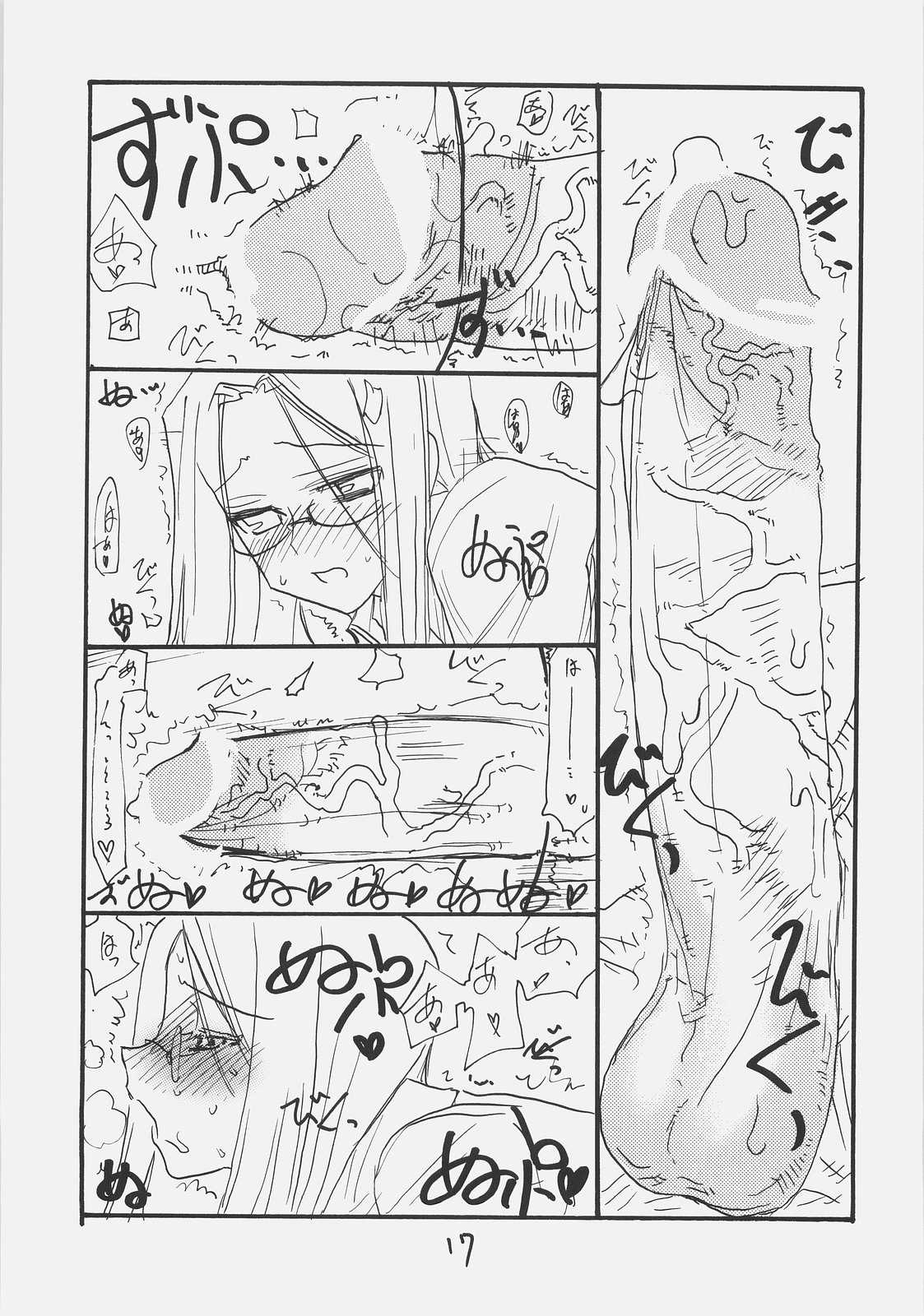 ライダーさん大戦略 16ページ