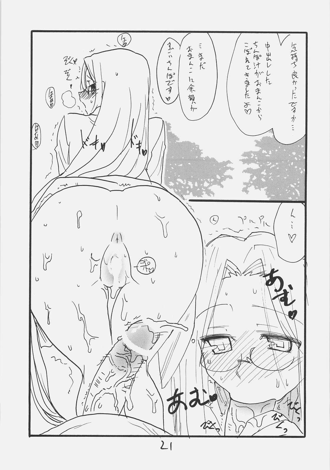 ライダーさん大戦略 20ページ