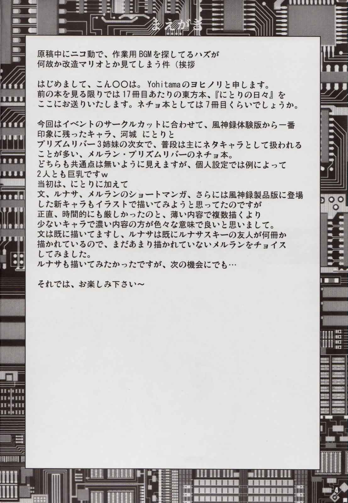 にとりの日々 3ページ