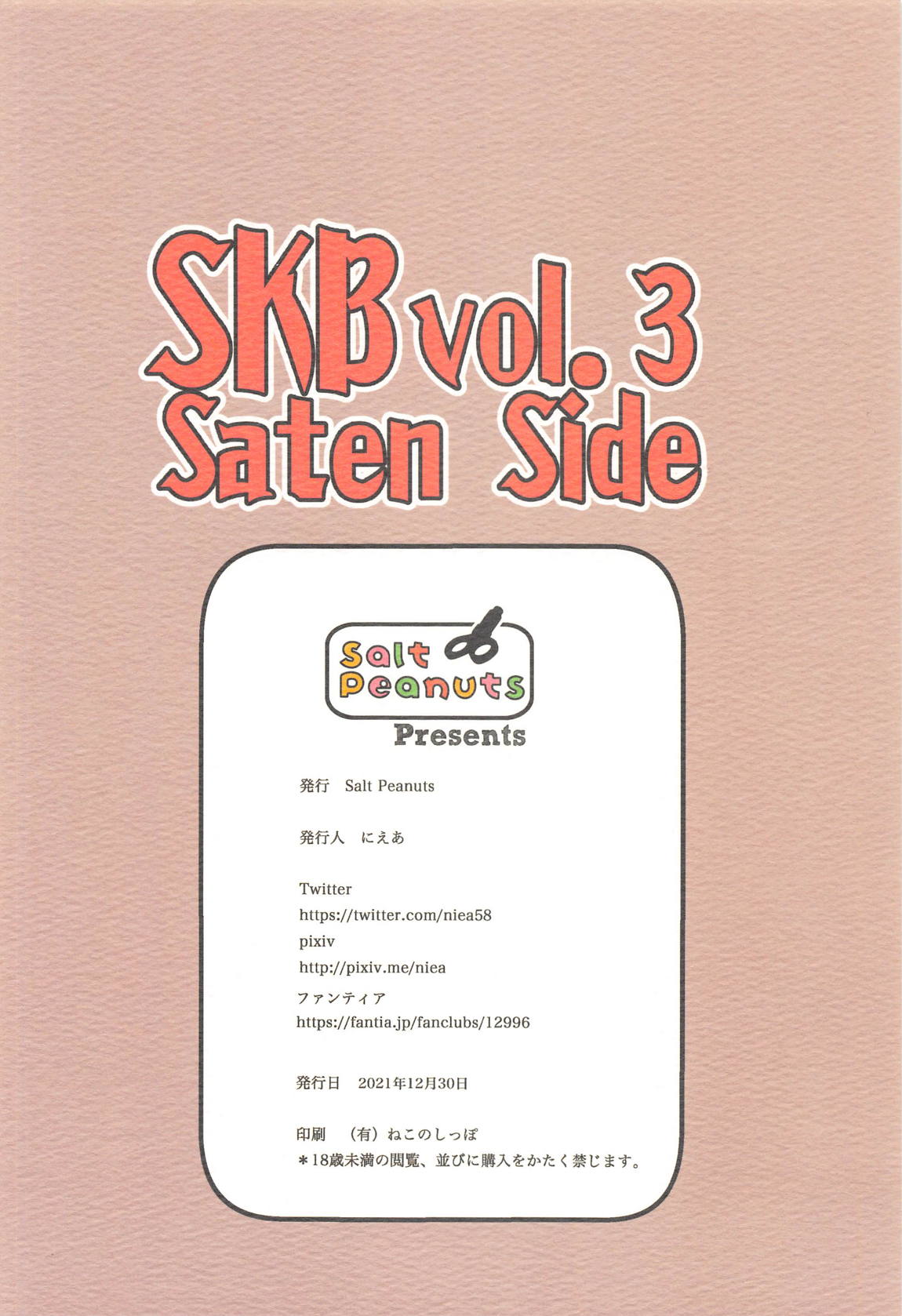 SKB vol.3 Saten Side 30ページ