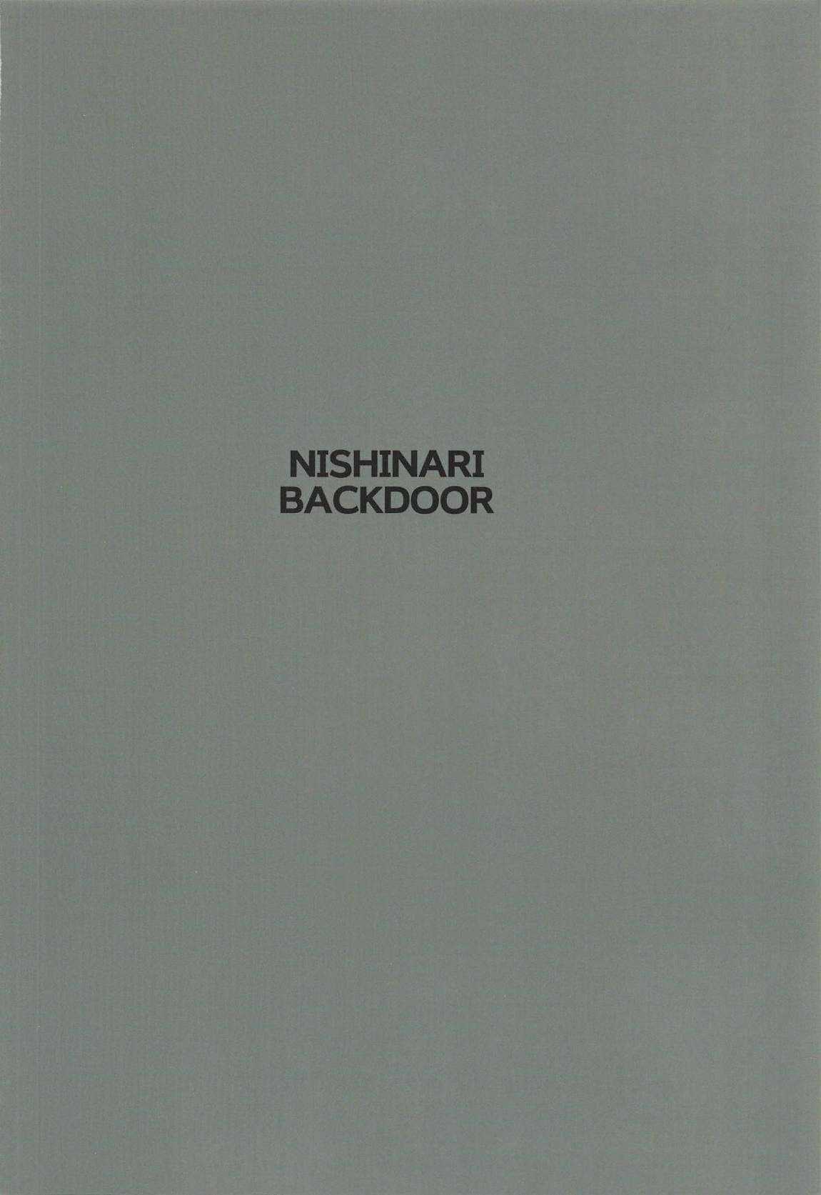 NISHINARIBACKDOOR2025Autumn化物語合同誌 42ページ