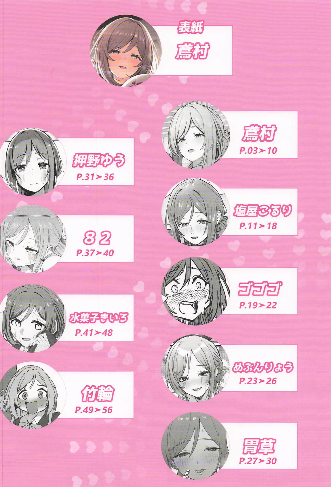 姫崎莉波ドスケベ合同誌『Hamidasy trick』 60ページ