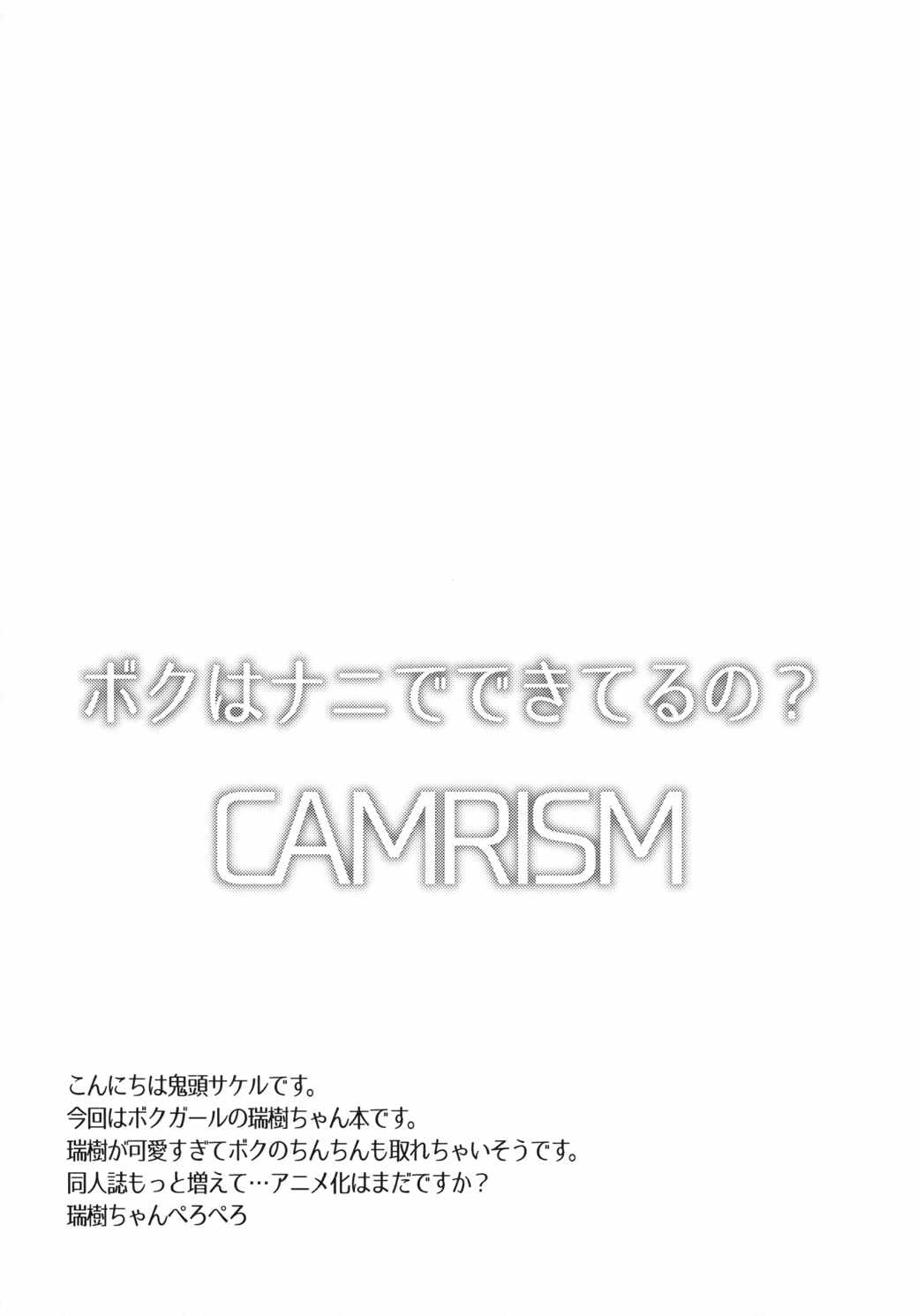 ボクはナニでできてるの 3ページ