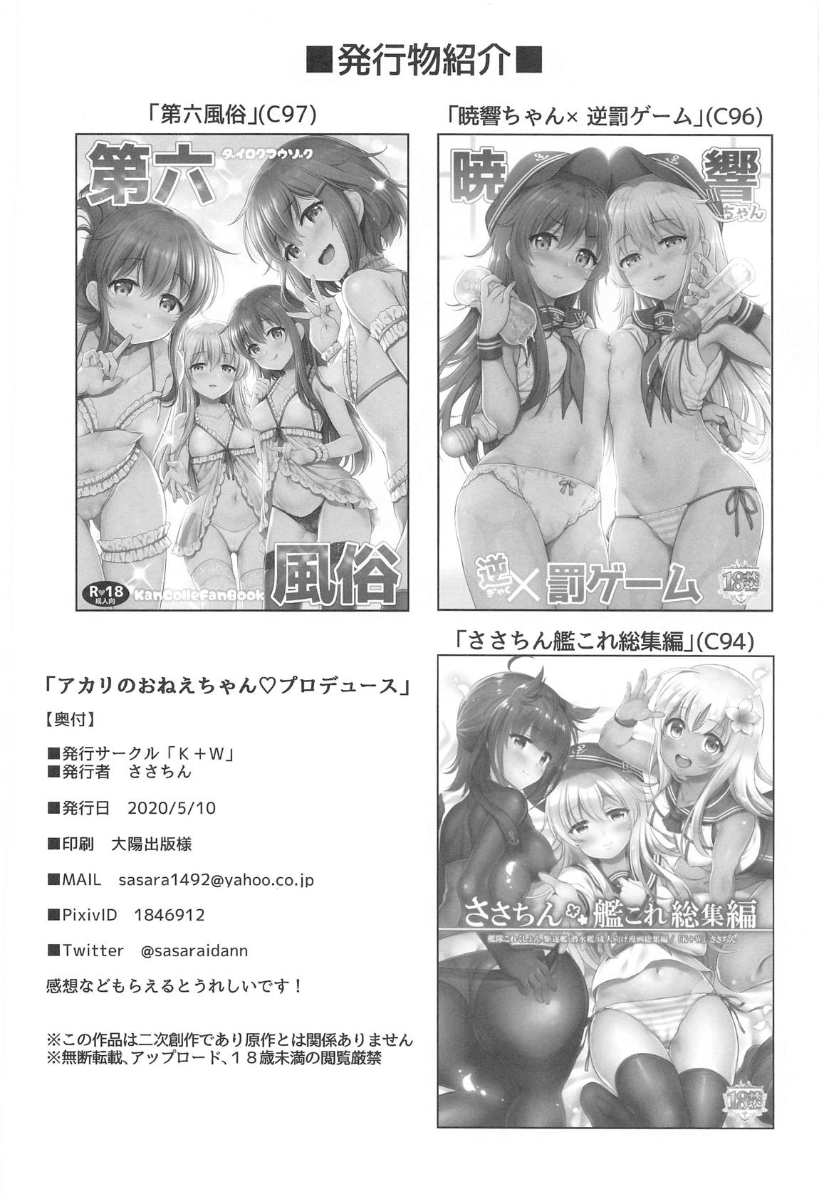 アカリのおねえちゃんプロデュース 21ページ