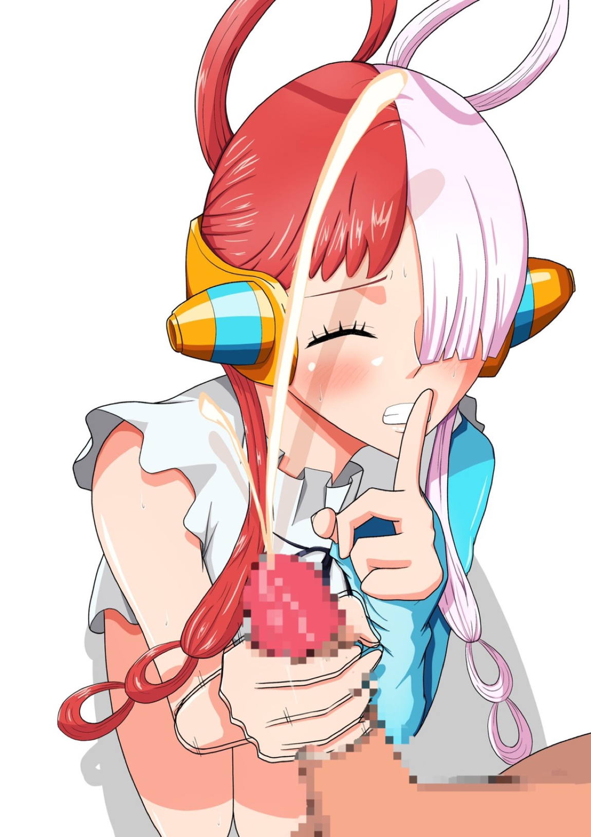 世界のウタ姫にこっそり手コキで抜いてもらう。 11ページ