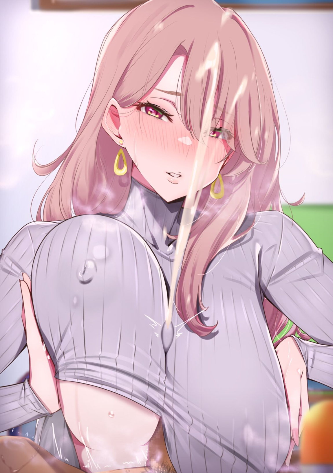 みやこママのぱいずり 4ページ