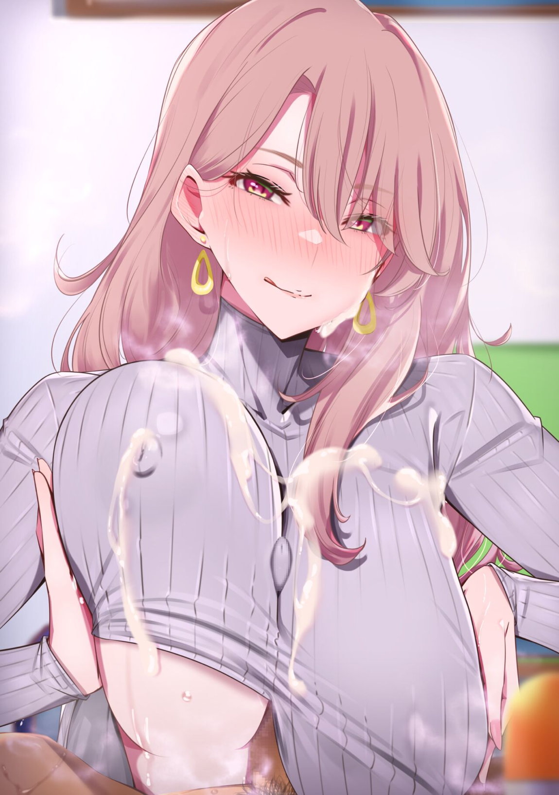 みやこママのぱいずり 6ページ
