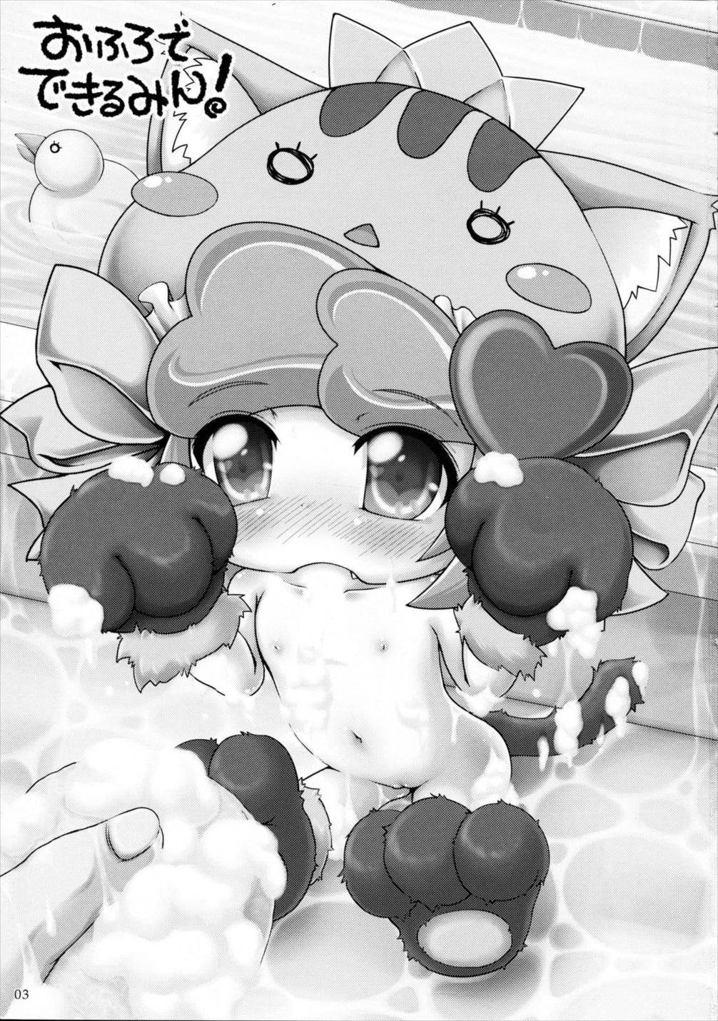 おふろでできるみん! 2ページ