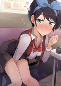今はお客さんが少ない時間だし、しよ?