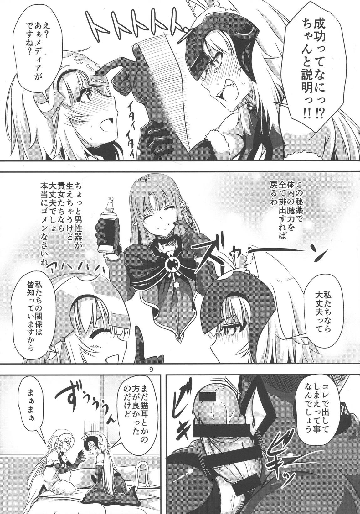 猫耳ジャンヌオルタとジャンヌのニャンニャン情事 9ページ
