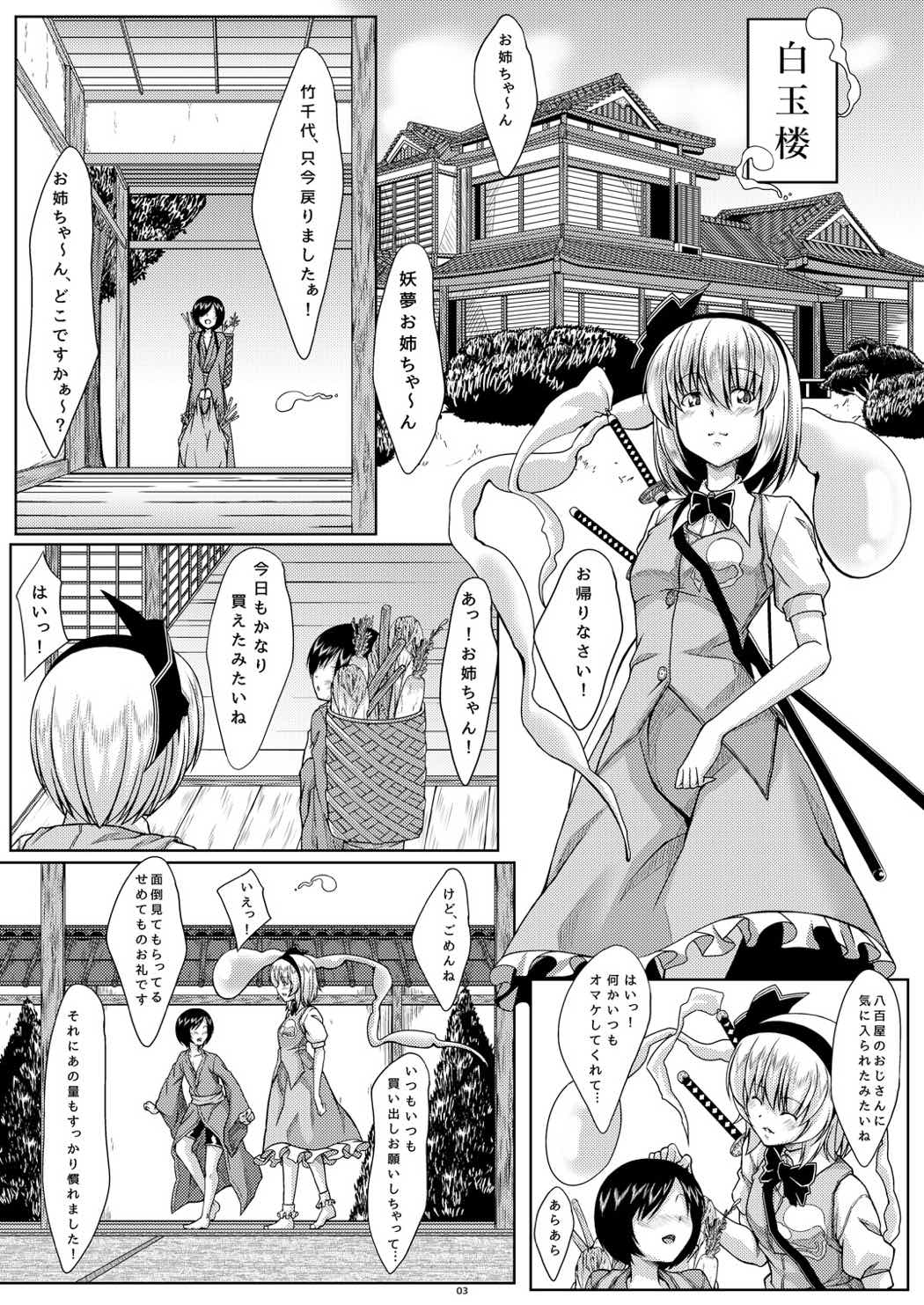 お姉ちゃんとのみょんな関係 2ページ
