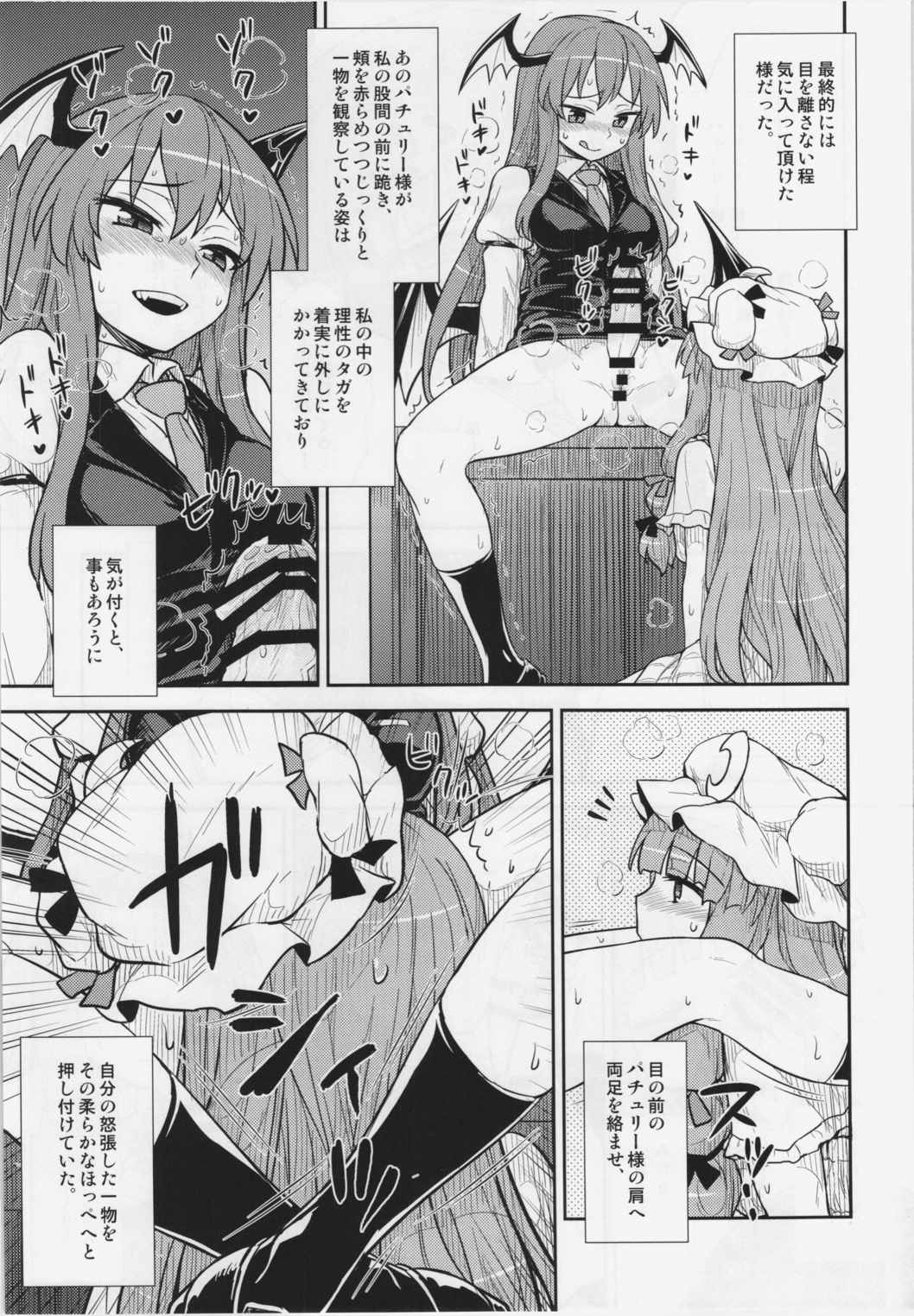 小悪魔のパチュリー観察記 11ページ