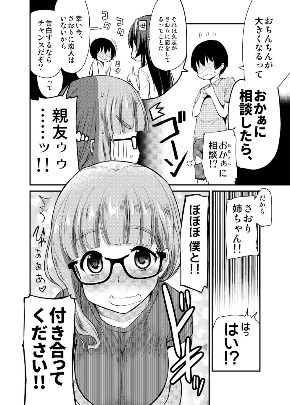 彼氏いない歴=年齢の私(3●歳処女)が、親友の〇〇の男の子と生まれて初めてラブホに入った話。 6ページ