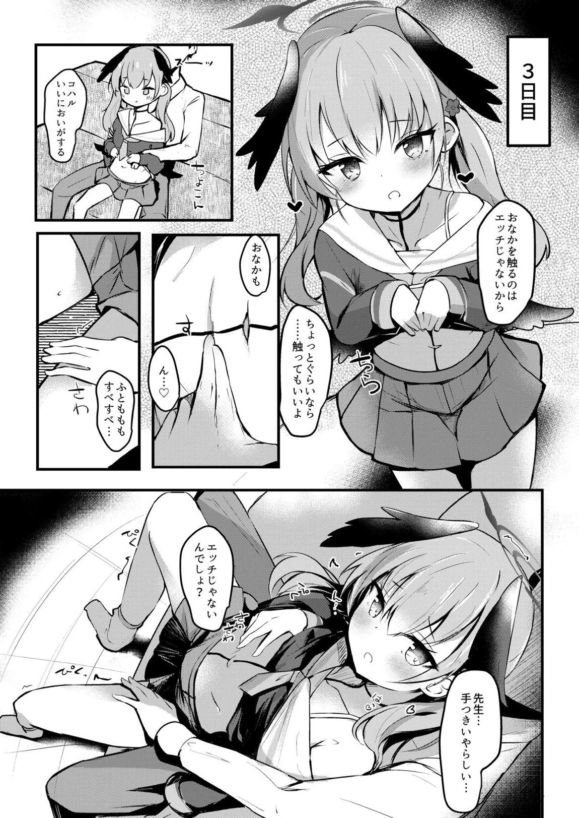エッチなのは禁止っ！？コハルとらぶらぶ焦らしプレイ 6ページ