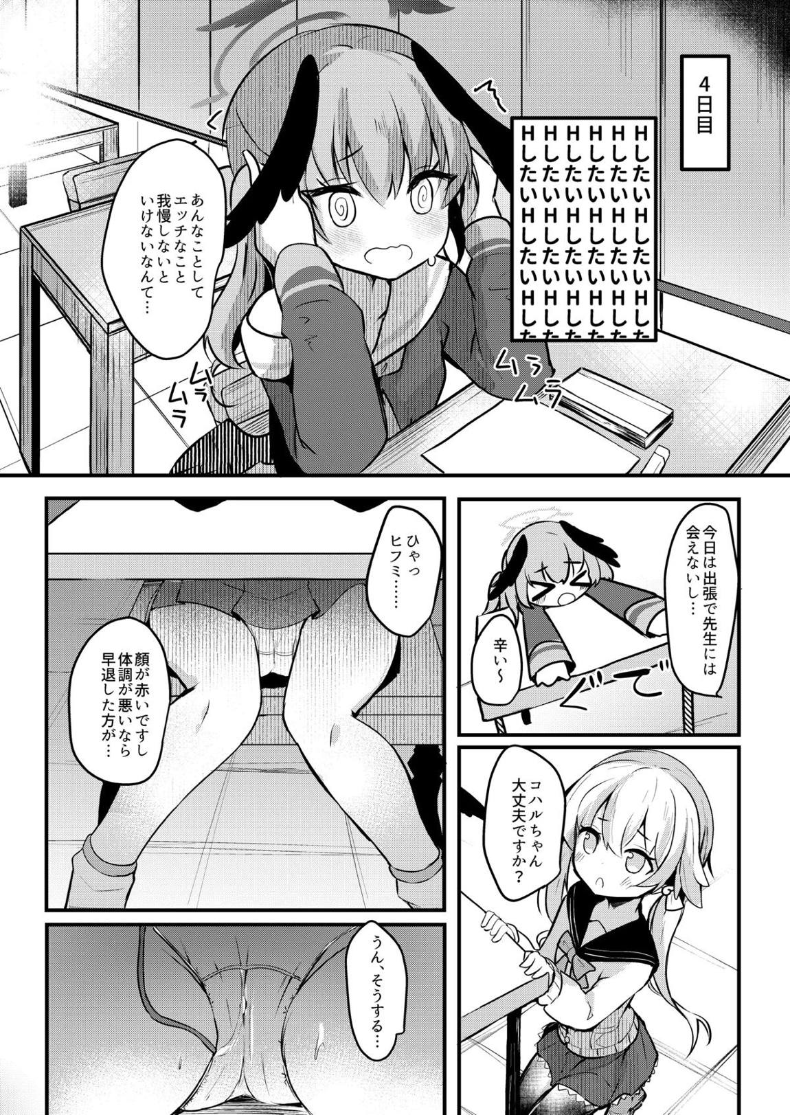 エッチなのは禁止っ！？コハルとらぶらぶ焦らしプレイ 8ページ