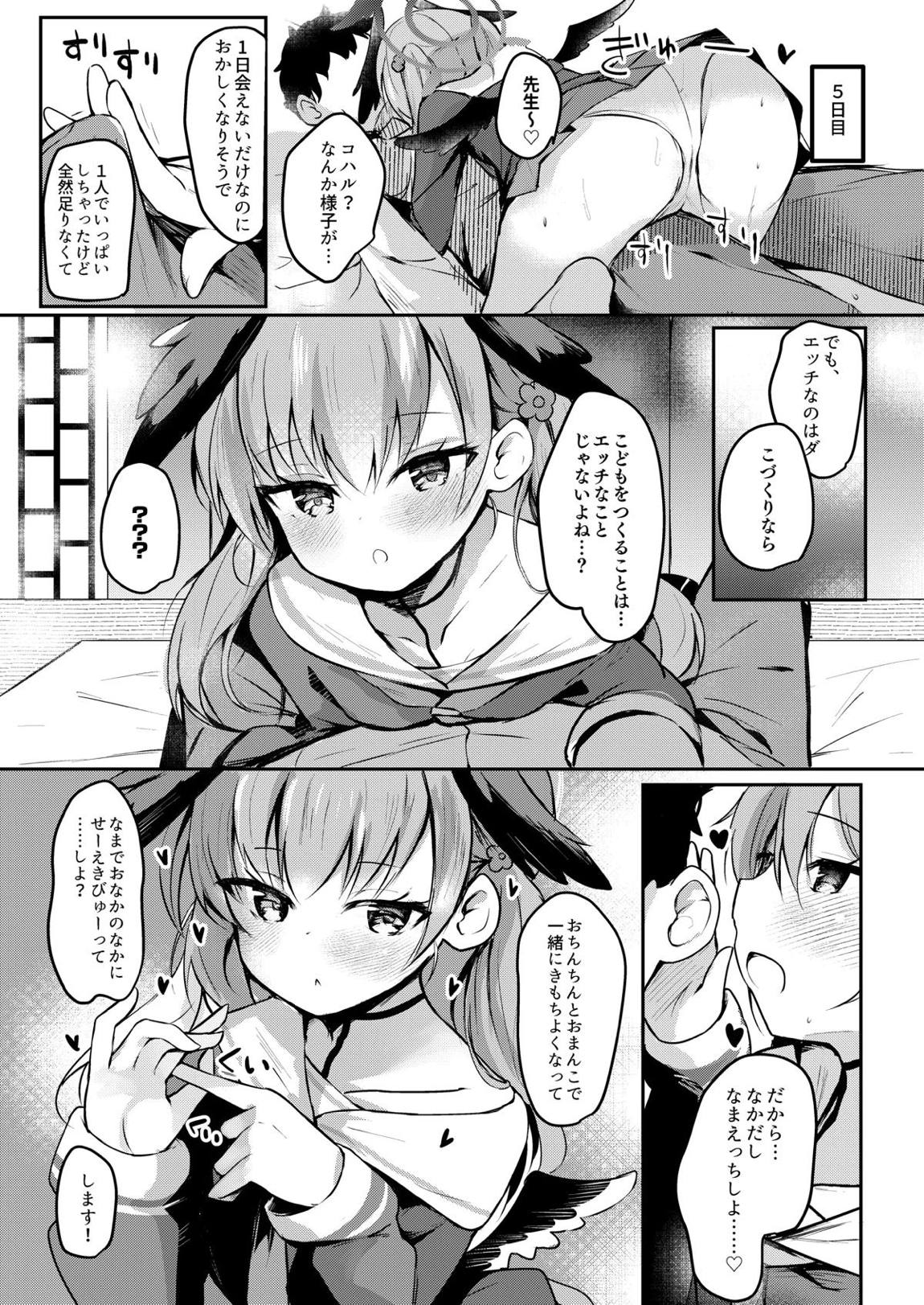 エッチなのは禁止っ！？コハルとらぶらぶ焦らしプレイ 10ページ