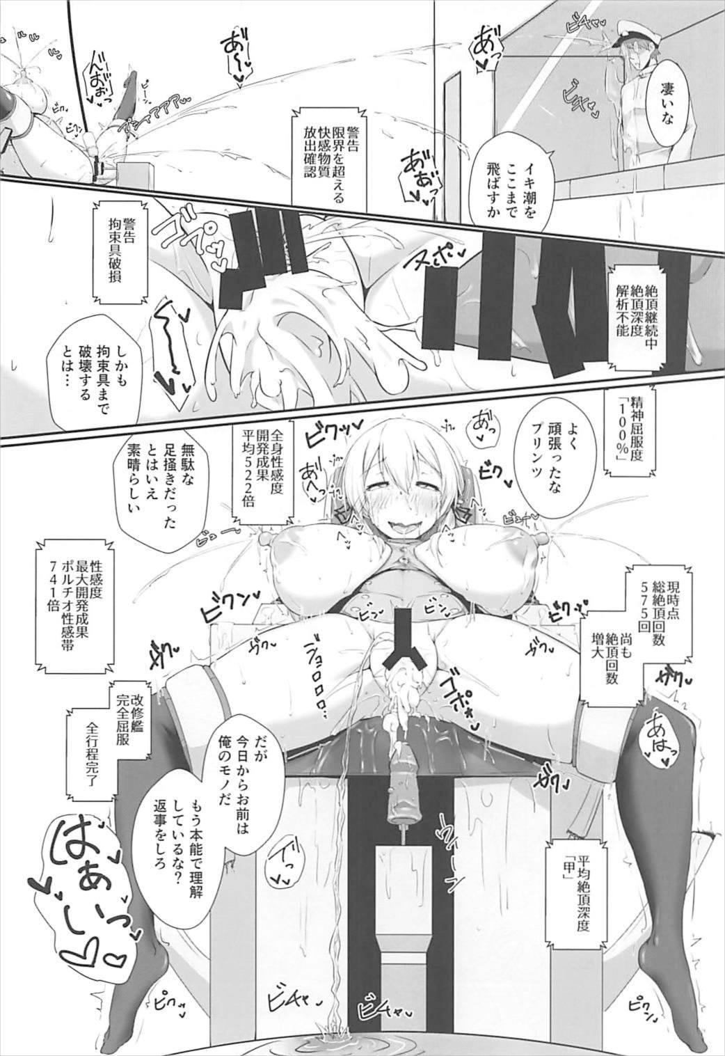 ドイツ艦は機械姦に屈するはずがないんだから！ 22ページ