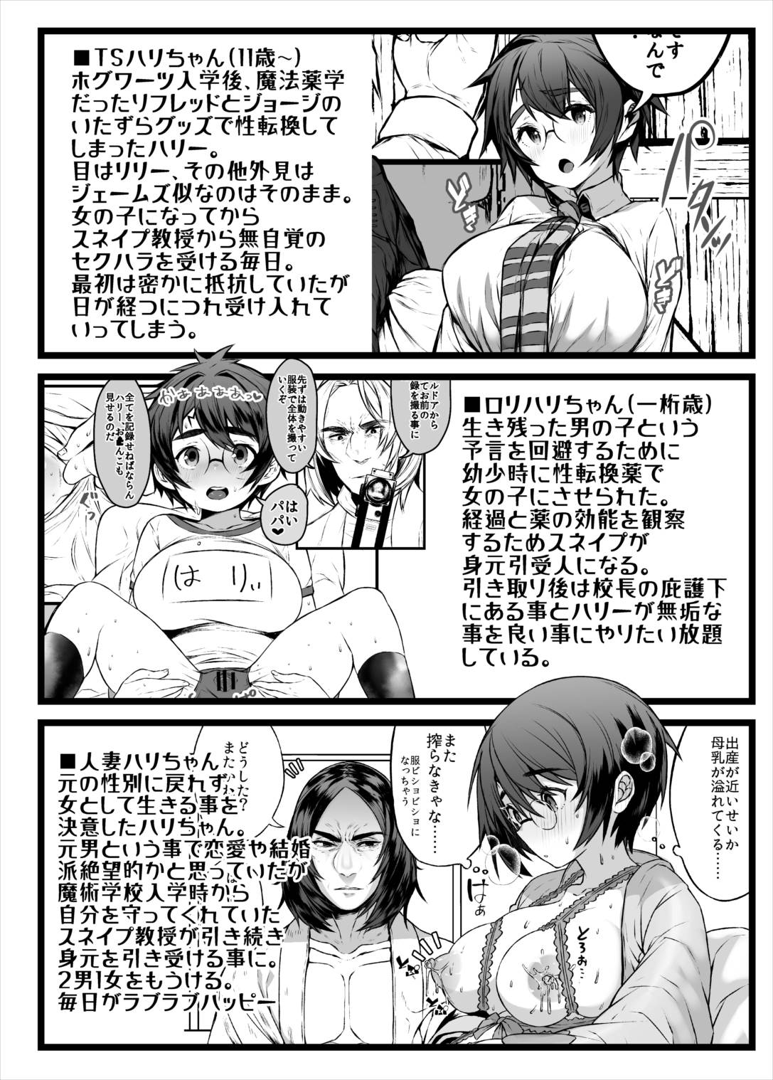 愛の妙薬準備号・改訂版 4ページ