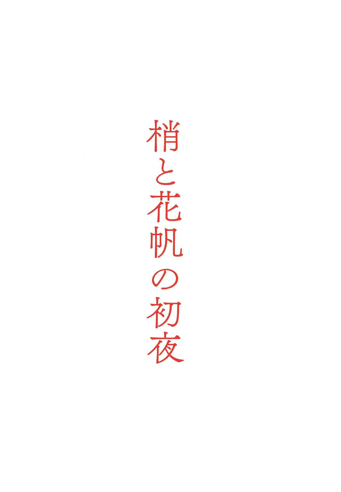 梢と花帆の初夜 28ページ