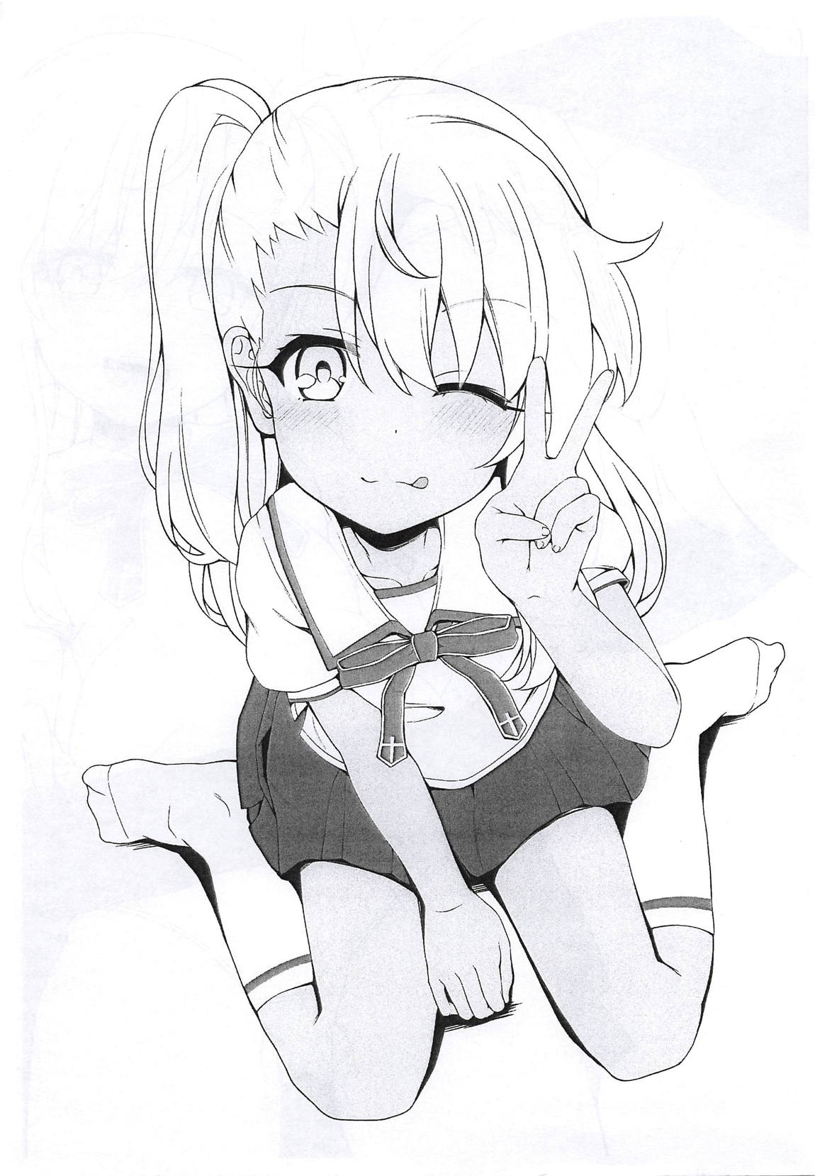 プリズマイリヤらくがき本 2ページ
