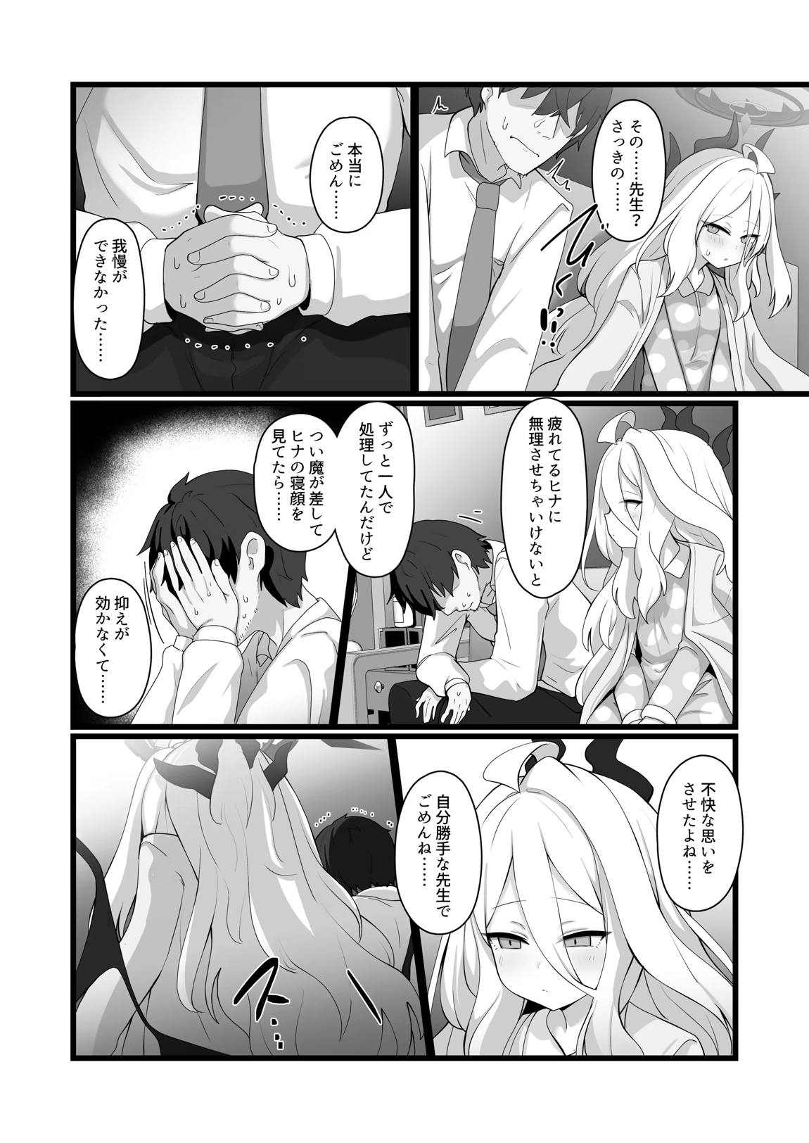 空崎ヒナには蜜もある 11ページ