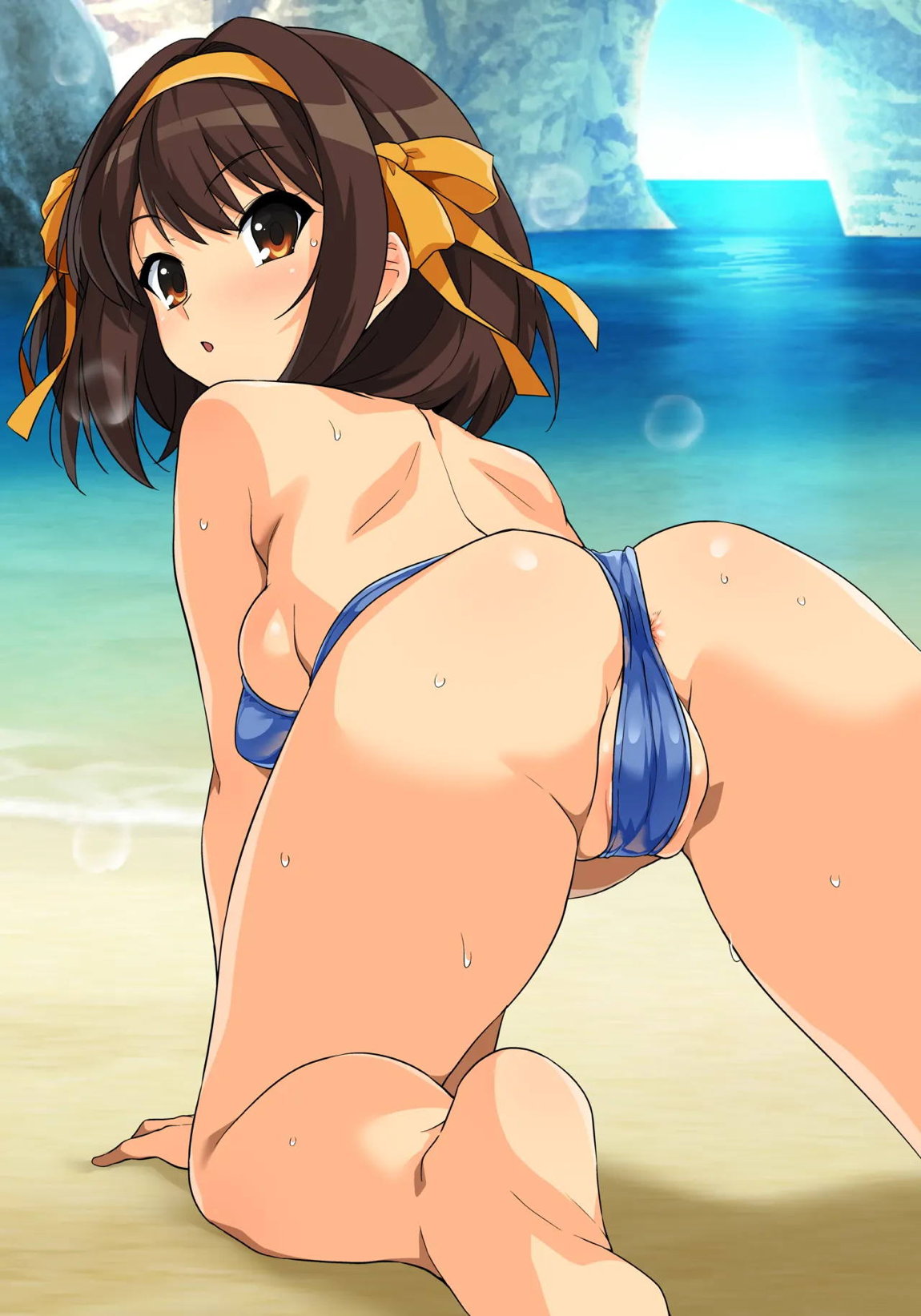 1ページごとにおっぱいが大きくなるハルヒさんの本 デジタル版 支援サイト向け 4ページ