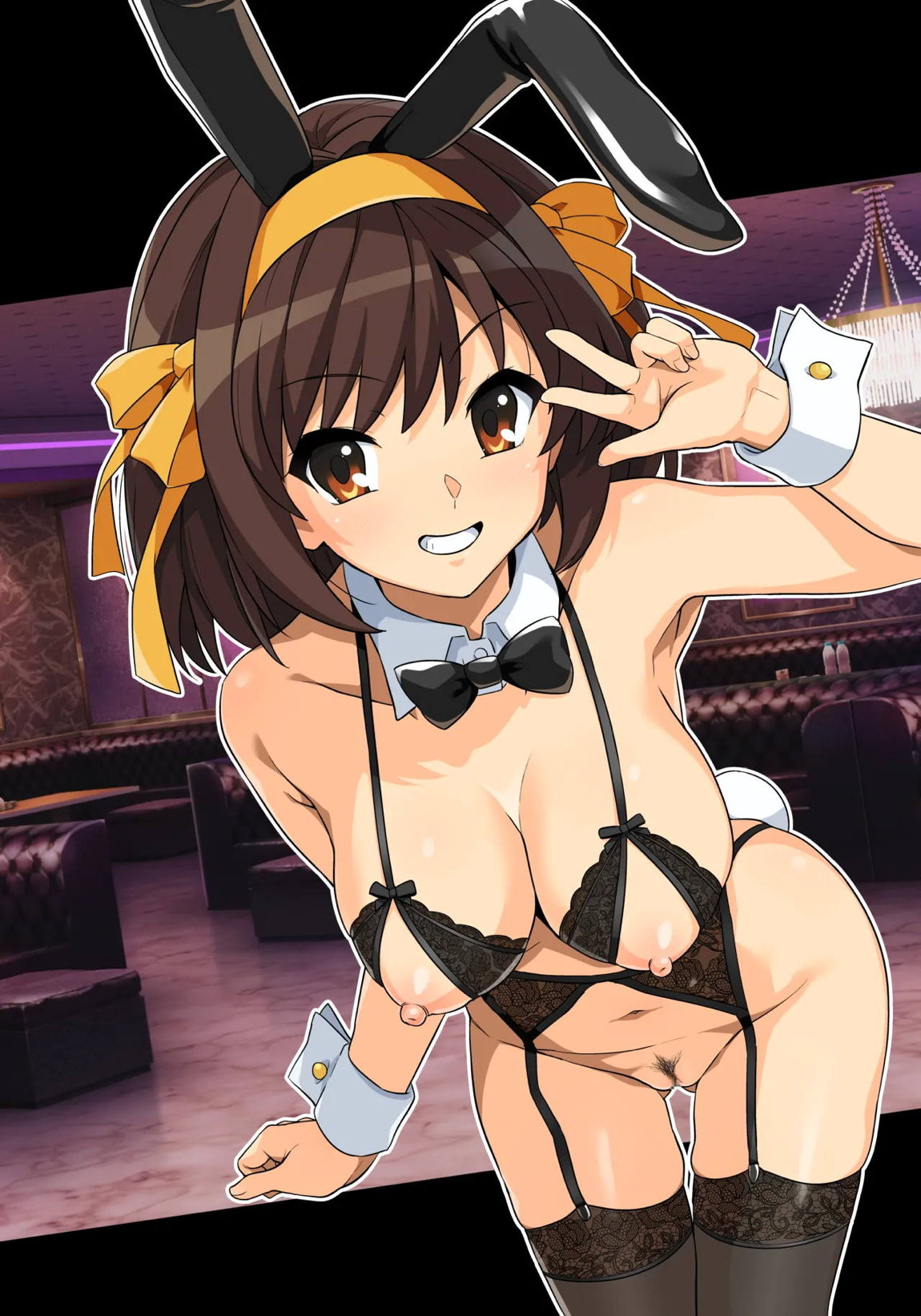 1ページごとにおっぱいが大きくなるハルヒさんの本 デジタル版 支援サイト向け 7ページ