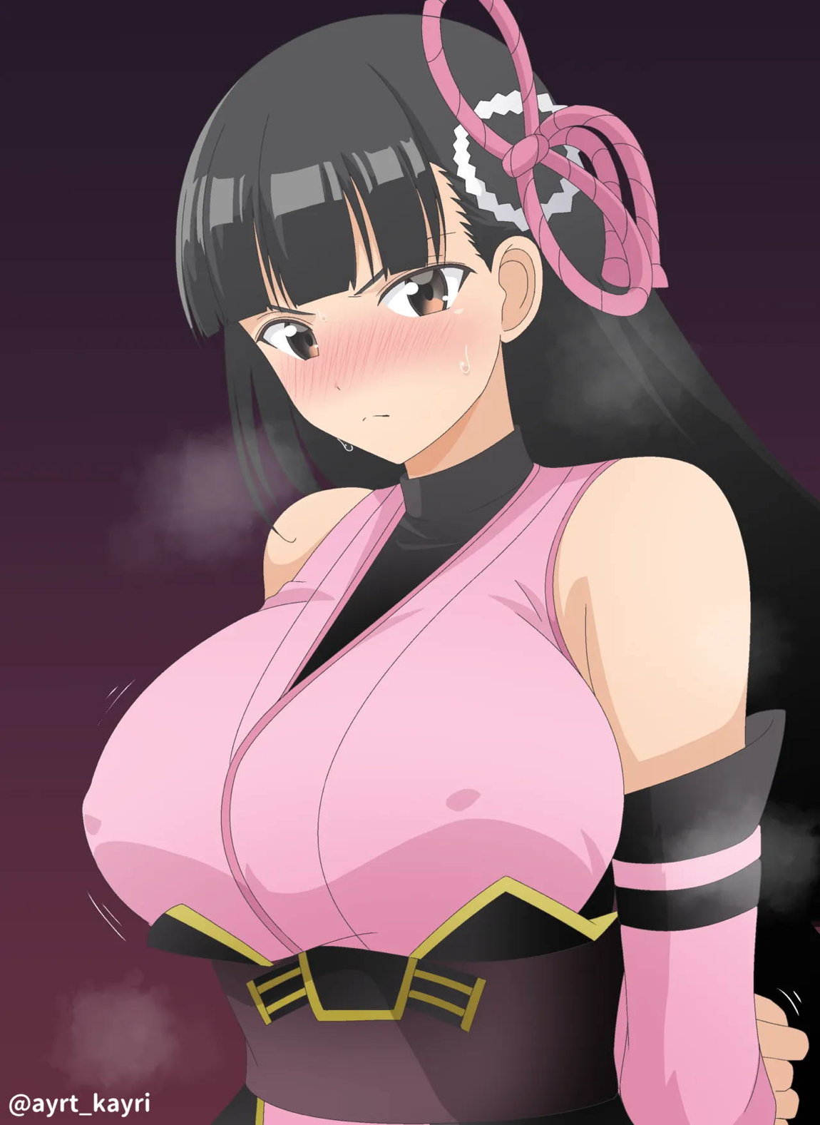 カスミ（防振り）乳首責め 13ページ