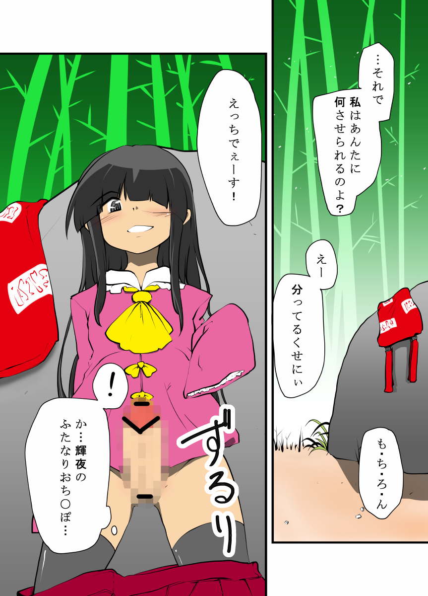 輝夜のおもちゃ〜妹紅はもう輝夜に勝てない〜 3ページ