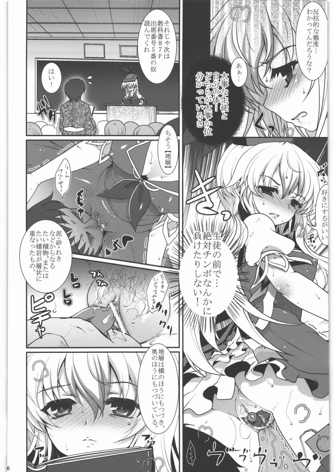 絶対チンポなんかに負けたりしない! 合同誌 -絶チン!- 75ページ