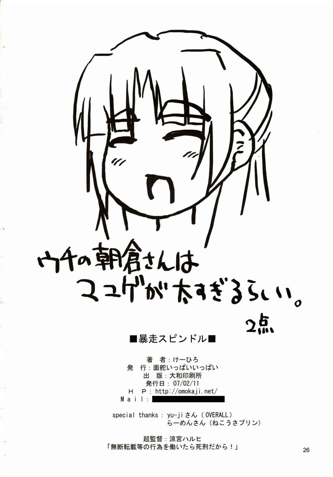 暴走スピンドル 25ページ