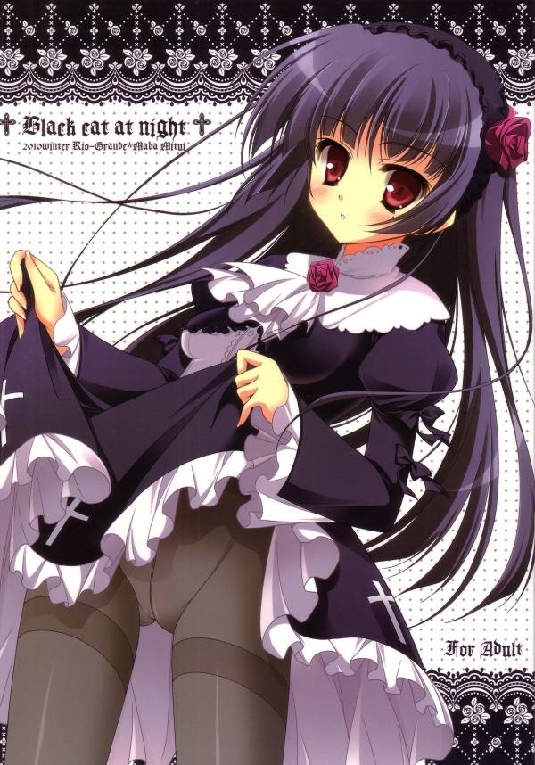 Black Cat at Night 1ページ