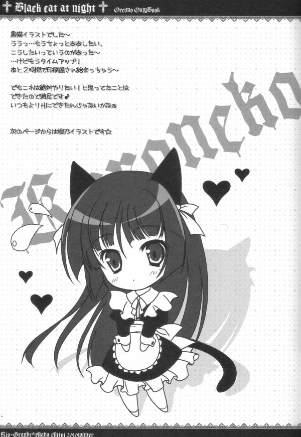 Black Cat at Night 6ページ