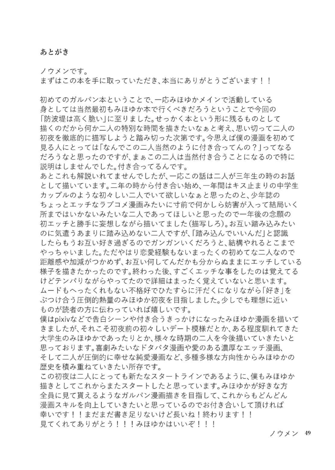 防波堤は高く脆い 48ページ