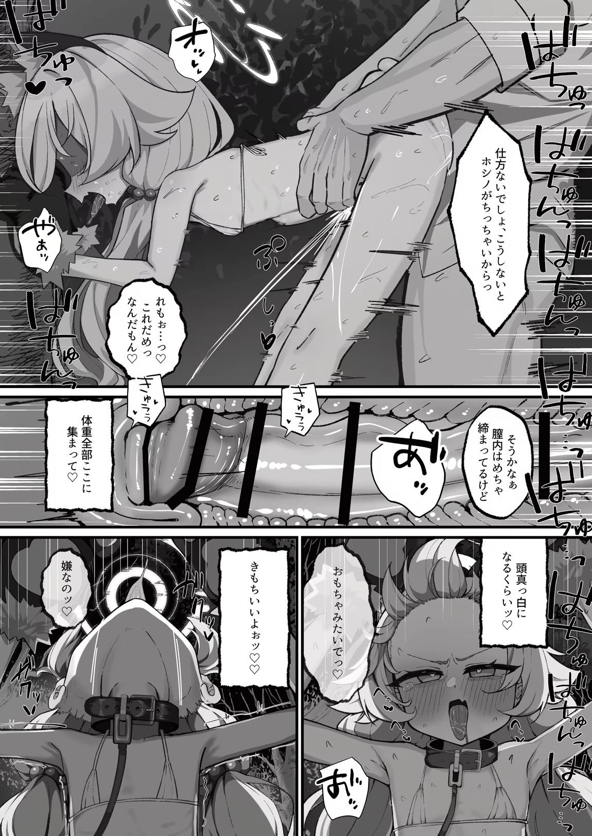 ホシノとペット性活-お散歩編- 13ページ